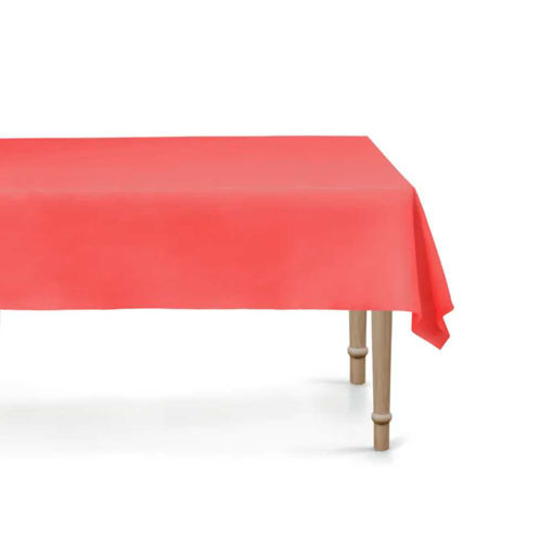 Picture of TABLE CLOTH RED 137X183CM